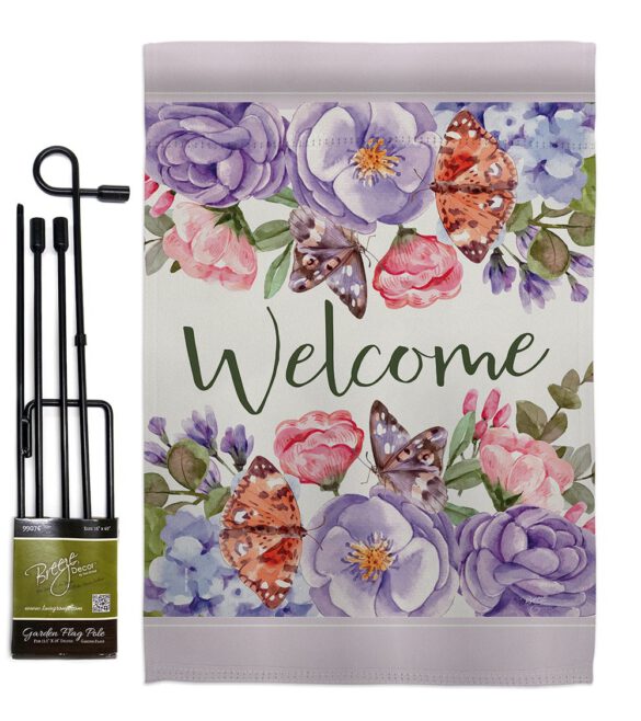 Colorful Bouquet - Floral Spring Vertical Impressions Decorative Flags HG104104 Made In USA - Image 4