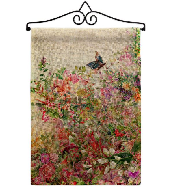 Flower Garden - Floral Spring Vertical Impressions Decorative Flags HG104131 Made In USA - Image 17
