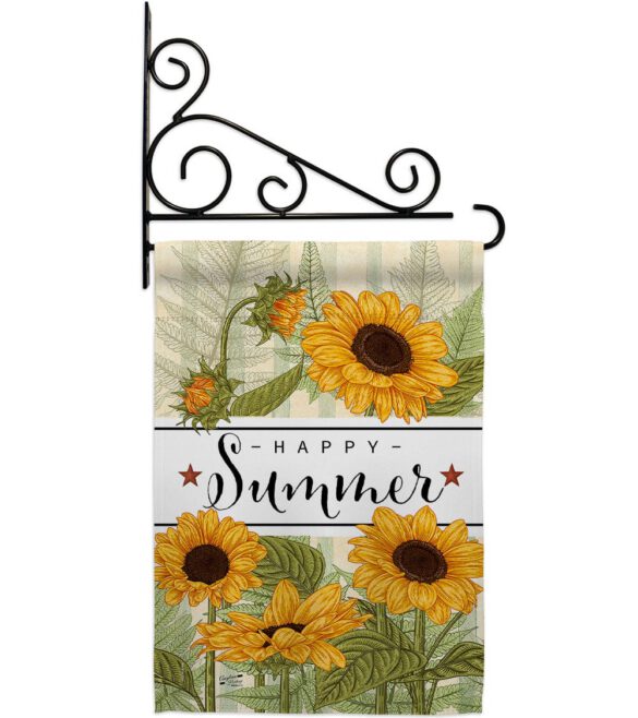 Happy Sunflowers - Floral Spring Vertical Impressions Decorative Flags HG137442 Made In USA - Image 8
