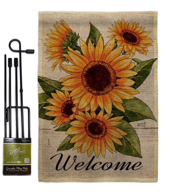 Happiness Sunflowers - Floral Spring Vertical Impressions Decorative Flags HG137597 Made In USA - Image 16