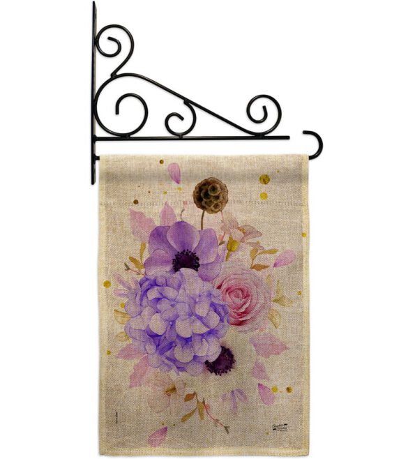 Flower Arrangment - Floral Spring Vertical Impressions Decorative Flags HG137605 Made In USA - Image 20