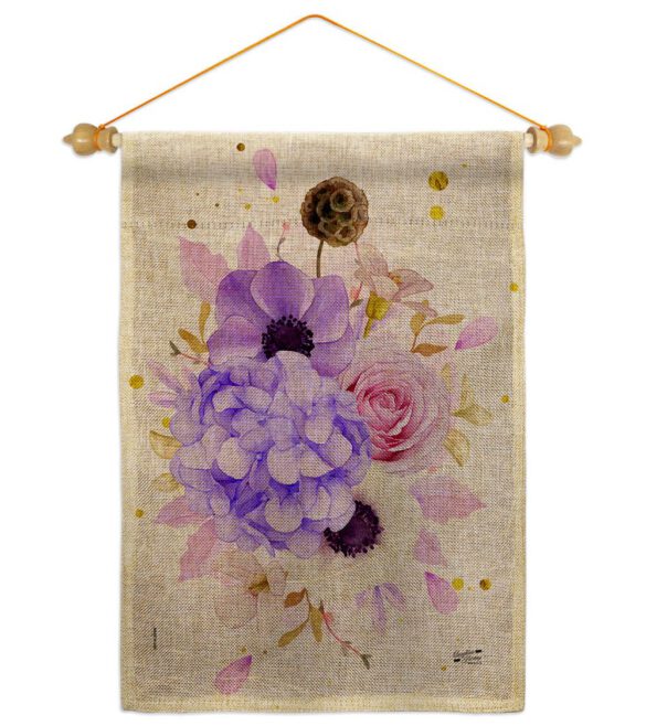 Flower Arrangment - Floral Spring Vertical Impressions Decorative Flags HG137605 Made In USA - Image 22