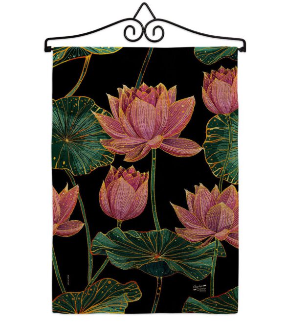 Colorful Losts - Floral Garden Friends Vertical Impressions Decorative Flags HG137627 Made In USA - Image 19