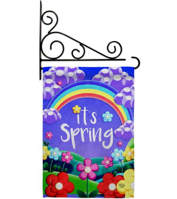 Colorful Spring - Floral Spring Vertical Impressions Decorative Flags HG192499 Made In USA - Image 8