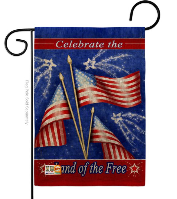 Celebrate Freedom - Fourth of July Americana Vertical Impressions Decorative Flags HG111057 Made In USA - Image 14