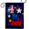 Fireworks July 4th - Fourth of July Americana Vertical Impressions Decorative Flags HG111089 Made In USA