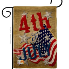 Garden Flag Fourth of July G137072 B