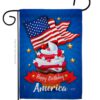 Happy Birthday America - Fourth of July Americana Vertical Impressions Decorative Flags HG137073 Made In USA
