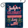 Garden Flag Fourth of July G137238