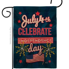Garden Flag Fourth of July G137238 B