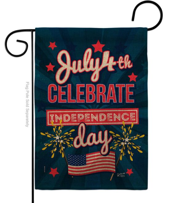 Celebrate Independence Day - Fourth of July Americana Vertical Impressions Decorative Flags HG137238 Made In USA - Image 14