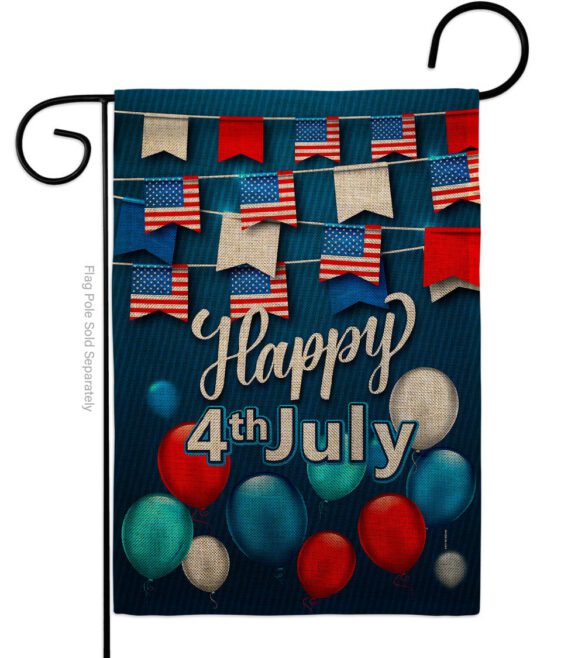 Celebrate July 4th - Fourth of July Americana Vertical Impressions Decorative Flags HG170047 Made In USA - Image 14
