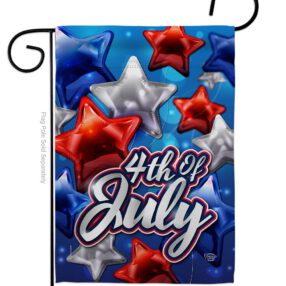 Celebrate 4th of July - Fourth of July Americana Vertical Impressions Decorative Flags HG192224 Made In USA