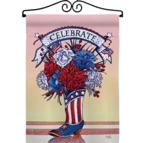 Garden Flag Fourth of July GS111007 02