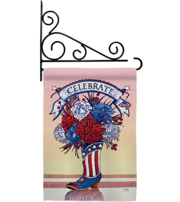 American Boots - Fourth of July Americana Vertical Impressions Decorative Flags HG111007 Made In USA - Image 11