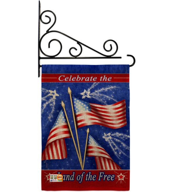 Celebrate Freedom - Fourth of July Americana Vertical Impressions Decorative Flags HG111057 Made In USA - Image 11
