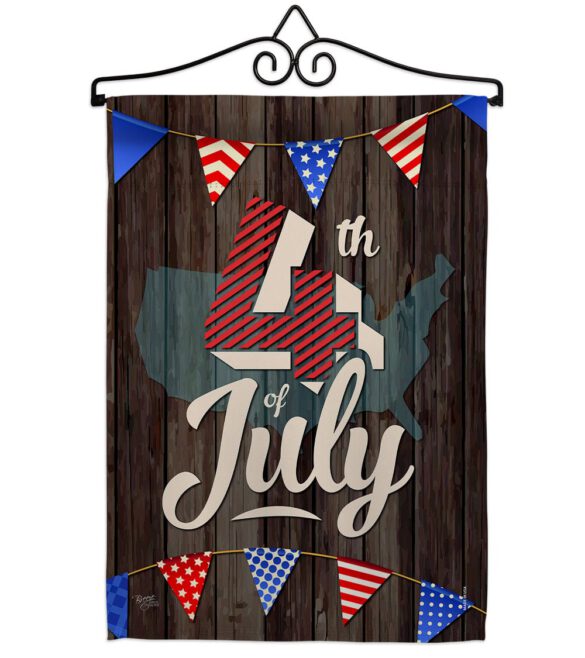 4th of July - Fourth of July Americana Vertical Impressions Decorative Flags HG111081 Made In USA - Image 8