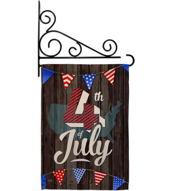 4th of July - Fourth of July Americana Vertical Impressions Decorative Flags HG111081 Made In USA - Image 11