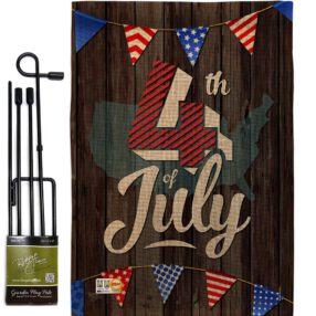 Garden Flag Fourth of July GS111081 B