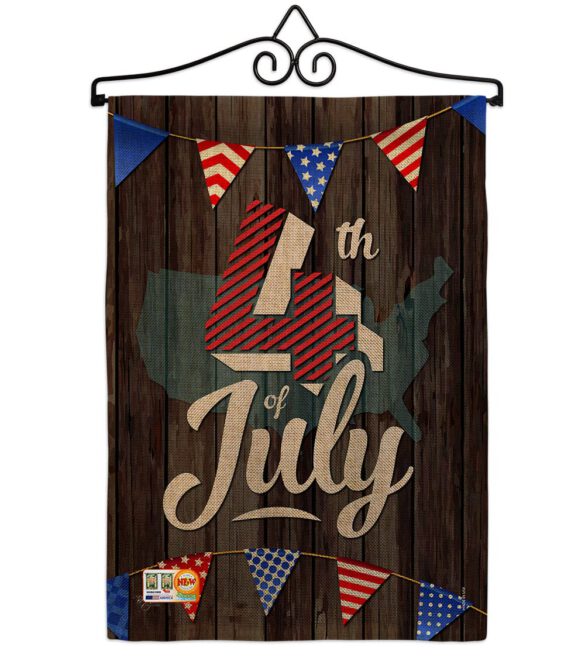 4th of July - Fourth of July Americana Vertical Impressions Decorative Flags HG111081 Made In USA - Image 10