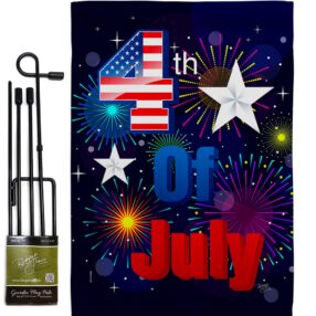Garden Flag Fourth of July GS111089