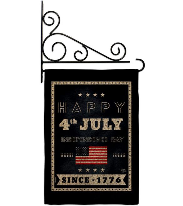 Happy 4th July - Fourth of July Americana Vertical Impressions Decorative Flags HG111095 Made In USA - Image 18