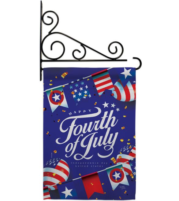 Celebrate Independence Day - Fourth of July Americana Vertical Impressions Decorative Flags HG111098 Made In USA - Image 8