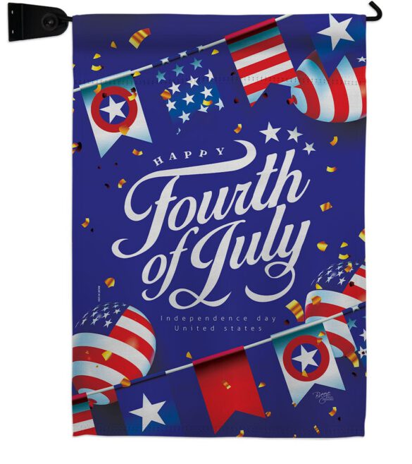 Celebrate Independence Day - Fourth of July Americana Vertical Impressions Decorative Flags HG111098 Made In USA - Image 20