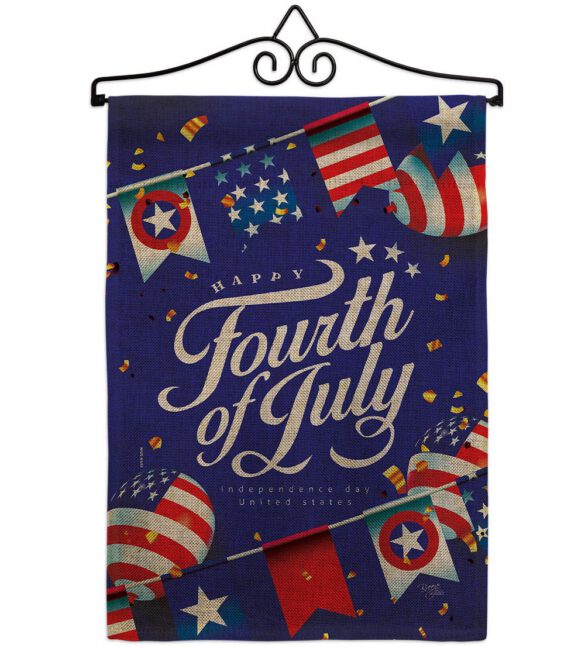 Celebrate Independence Day - Fourth of July Americana Vertical Impressions Decorative Flags HG111098 Made In USA - Image 17