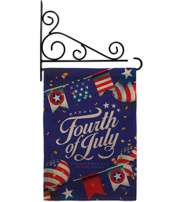 Celebrate Independence Day - Fourth of July Americana Vertical Impressions Decorative Flags HG111098 Made In USA - Image 18