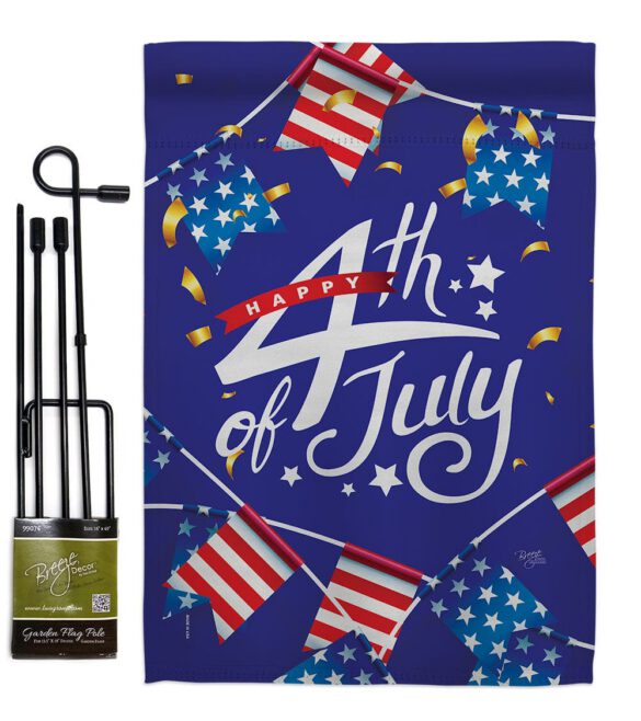 4th Of July Flags - Fourth of July Americana Vertical Impressions Decorative Flags HG111100 Made In USA - Image 5