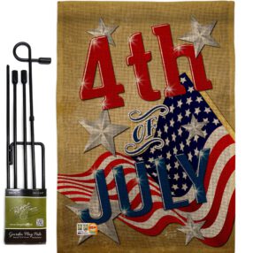 Garden Flag Fourth of July GS137072 B