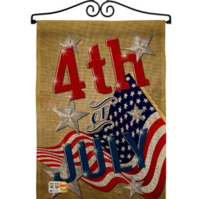 Garden Flag Fourth of July GS137072 B 02