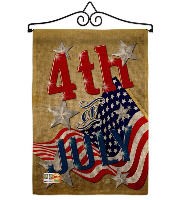 4th of July - Fourth of July Americana Vertical Impressions Decorative Flags HG137072 Made In USA - Image 10