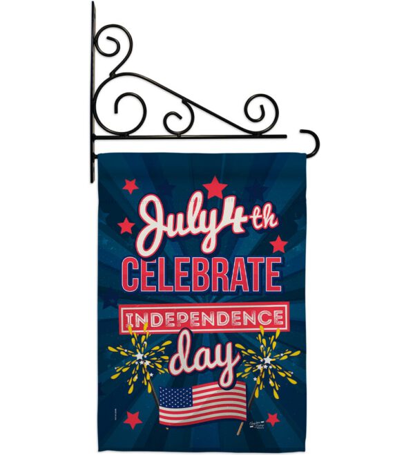 Celebrate Independence Day - Fourth of July Americana Vertical Impressions Decorative Flags HG137238 Made In USA - Image 8