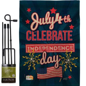 Garden Flag Fourth of July GS137238 B