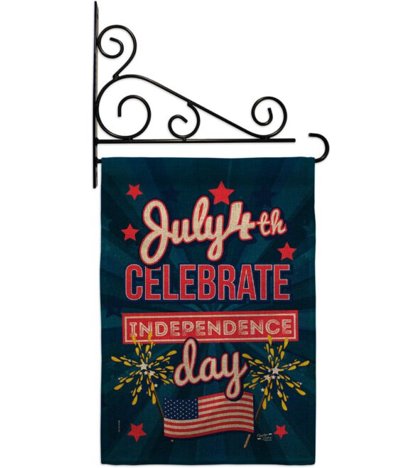 Celebrate Independence Day - Fourth of July Americana Vertical Impressions Decorative Flags HG137238 Made In USA - Image 13