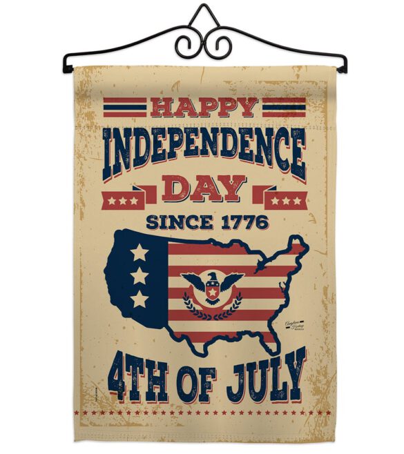 Happy Independence Day - Fourth of July Americana Vertical Impressions Decorative Flags HG137261 Made In USA - Image 7