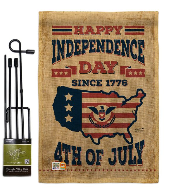 Happy Independence Day - Fourth of July Americana Vertical Impressions Decorative Flags HG137261 Made In USA - Image 11