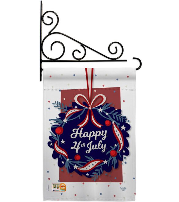 Happy 4th of July - Fourth of July Americana Vertical Impressions Decorative Flags HG192055 Made In USA - Image 11