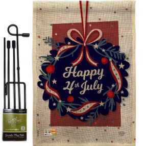 Garden Flag Fourth of July GS192055 B
