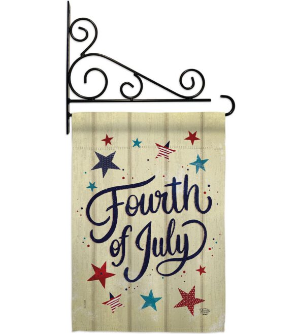 Fourth Of July Stars - Fourth of July Americana Vertical Impressions Decorative Flags HG192626 Made In USA - Image 8