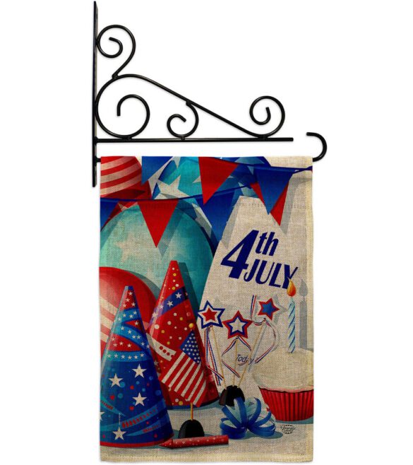 Celebrate 4th of July - Fourth of July Americana Vertical Impressions Decorative Flags HG192637 Made In USA - Image 18