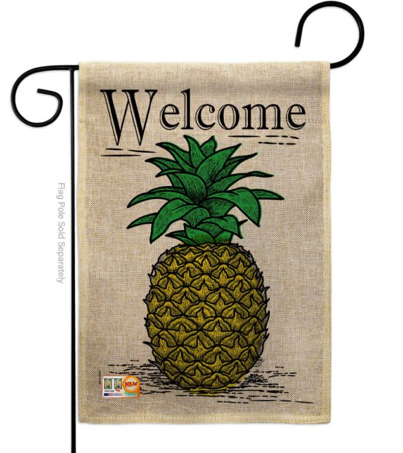 Classic Pineapple - Fruits Food Vertical Impressions Decorative Flags HG192194 Made In USA - Image 11