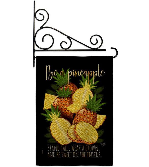 Be a Pineapple - Fruits Food Vertical Impressions Decorative Flags HG117066 Made In USA - Image 19