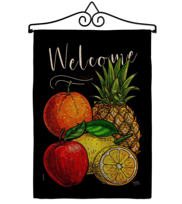 Fruit Party - Fruits Food Vertical Impressions Decorative Flags HG117067 Made In USA - Image 17