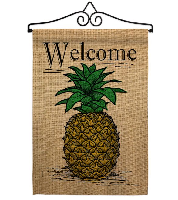 Classic Pineapple - Fruits Food Vertical Impressions Decorative Flags HG192194 Made In USA - Image 7