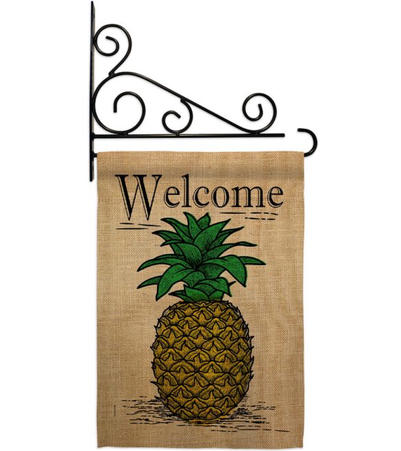 Classic Pineapple - Fruits Food Vertical Impressions Decorative Flags HG192194 Made In USA - Image 8