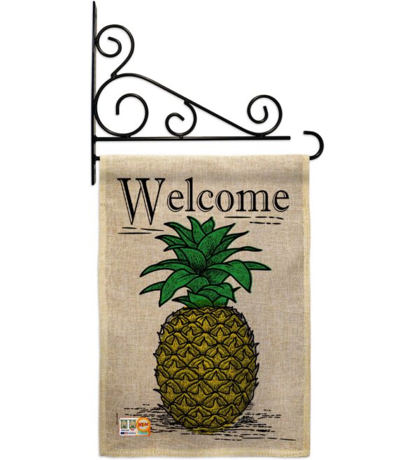 Classic Pineapple - Fruits Food Vertical Impressions Decorative Flags HG192194 Made In USA - Image 14