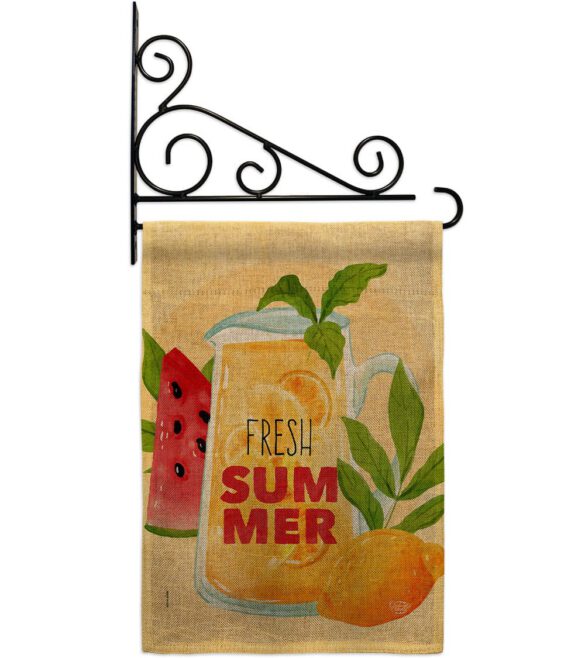 Fresh Summer Drinks - Fruits Food Vertical Impressions Decorative Flags HG192610 Made In USA - Image 18